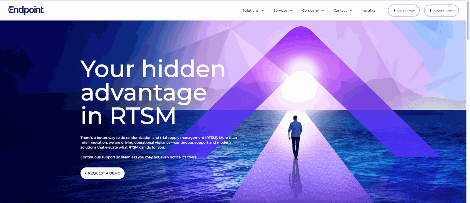 Clinical Trial Management Platform interface screenshot